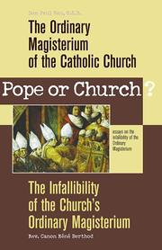 Pope Or Church? by Dom Paul Nau; Canon Berthold