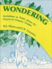 Cover of: Wondering by R. Myer, Paul Torrance