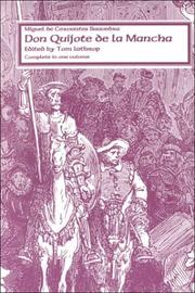 Cover of: El Ingenioso Hidalgo Don Quijote de la Mancha by Tom Lathrop