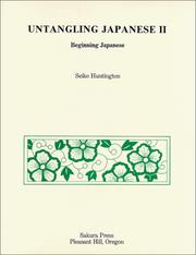 Cover of: Untangling Japanese II: Beginning Japanese