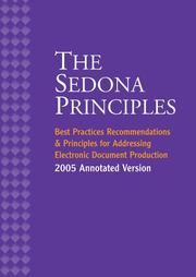 The Sedona Principles by The Sedona Conference