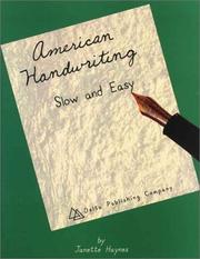 American Handwriting by Janette Haynes