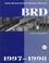 Cover of: Brd, 1997-1998