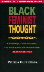 Cover of: Black Feminist Thought by Patricia Hill Collins