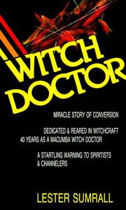 Cover of: Witch Doctor