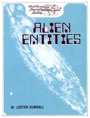 Cover of: Alien Entities | Lester Sumerall