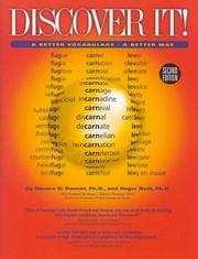 Cover of: Discover It! A Better Vocabulary, a Better Way by Horace G. Danner