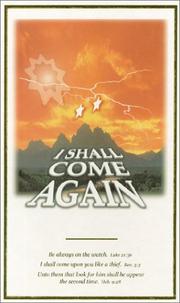 Cover of: I Shall Come Again
