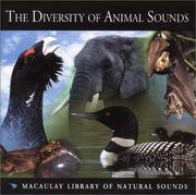 Cover of: The Diversity of Animal Sounds