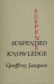 Cover of: Suspended Knowledge by Geoffrey Jacques