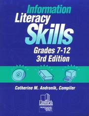 Cover of: Information Literacy Skills, Grades 7-12