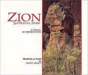 Cover of: Zion: Temples of Time: A Visual Interpretation (A Wish You Were Here BookÂ©) (Wish You Were Here Postcard Books)