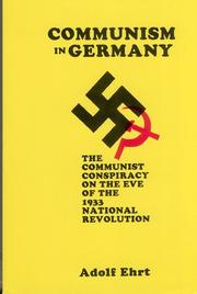 Communism in Germany by Adolf Ehrt