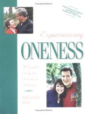 Front cover of Experiencing Oneness by Harold Gillogly