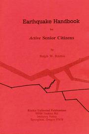 Cover of: Earthquake handbook for active senior citizens by Ralph W. Ritchie