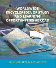 Cover of: Worldwide Encyclopedia of Study and Learning Opportunities Abroad 1988-1990