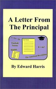 Cover of: A Letter from the Principal
