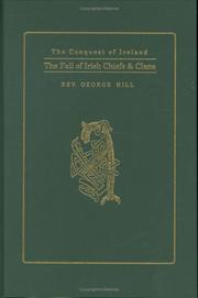 Cover of: The Conquest of Ireland: An Historical and Genealogical Account of the Plantation in Ulster (4 volume set)