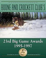 Cover of: 23rd BIG GAME AWARDS 95-97