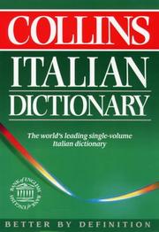 Cover of: Collins Italian Dictionary | 