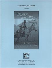 Cover of: Women of the Wild West (Curriculum Guide) | Ruth Pelz