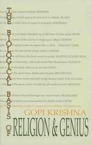 Cover of: The Biological Basis of Religion and Genius by Gopi Krishna