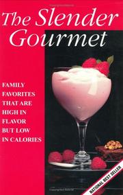 Cover of: Slender Gourmet