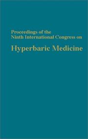 Cover of: Proceedings of the 9th International Congress on Hyperbaric Medicine