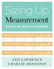 Cover of: Sizing Up Measurement by Ann Lawrence, Charlie Hennessy