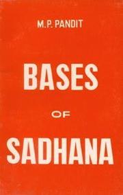 Cover of: Bases of Sadhana
