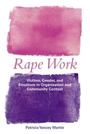 Rape Work by Patricia Yancey Martin