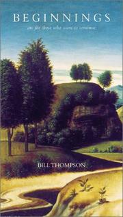 Beginnings are for those who want to con by Bill Thompson