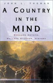 Cover of: A country in the mind by Thomas, John L.