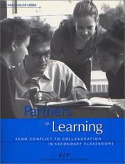 Cover of: Partners in Learning: From Conflict to Collaboration in Secondary Classrooms