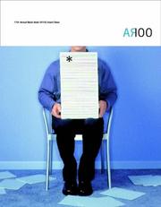 Cover of: AR100 Annual Report Award Showbook