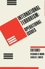 Cover of: International Terrorism: Operational Issues