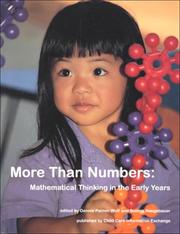 Cover of: More Than Numbers by 