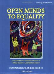 Cover of: Open Minds to Equality - A Sourcebook of Learning Activities to Affirm Diversity and Promote Equity | Nancy Schniedewind