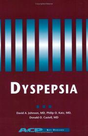 Cover of: Dyspepsia (Key Diseases Series) (Key Diseases Series)