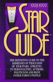 Cover of: Star Guide 1998-99 (Serial) by Air, Axiom Information Resources