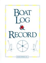 Cover of: Boat Log & Record