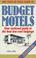 Cover of: State by State Guide to Budget Motels, 1997