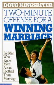 Cover of: Two-Minute Offense for a Winning Marriage by Doug Kingsriter