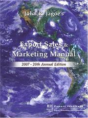 Cover of: Export Sales & Marketing Manual 2007: 2007