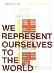 Cover of: We Represent Ourselves to the World by Jenelle Porter