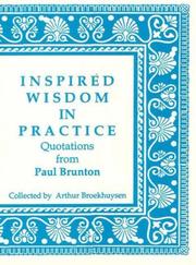 Cover of: Inspired Wisdom in Practice