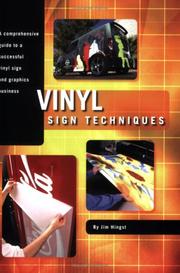 Cover of: Vinyl Sign Techniques by Jim Hingst