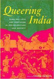 Cover of: Queering India by Ruth Vanita