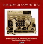Cover of: History of Computing by Mark W. Greenia