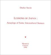 Cover of: Lessons of Japan: Assayings of Some Intercultural Stances (PostModernPositions series)